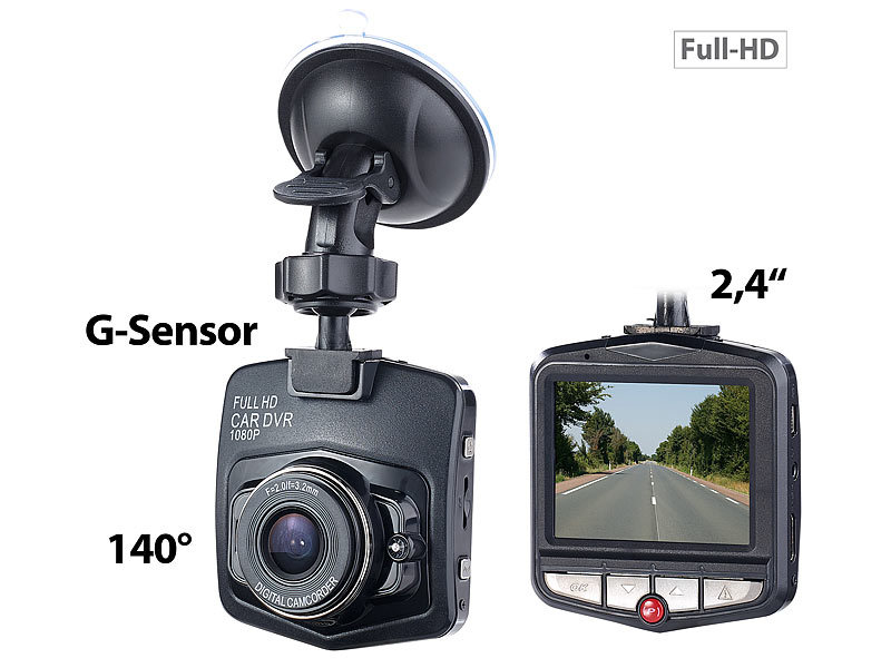 ; Dashcams mit G-Sensoren und GPS (Full HD) Dashcams mit G-Sensoren und GPS (Full HD) 