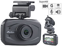 NavGear Super-HD-Dashcam MDV-3300.SHD, G-Sensor, 170°-Weitwinkel; Dashcams mit G-Sensor (HD) Dashcams mit G-Sensor (HD) Dashcams mit G-Sensor (HD) 