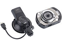 NavGear Full-HD-Dashcam MDV-2295 mit GPS, G-Sensor, 120°-Weitwinkel; Dashcams mit G-Sensor (HD) 