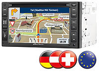 NavGear StreetMate 2-DIN-Autoradio mit 6"-Navi DSR-N 62 Europa; Kfz-Notrufsender zum Nachrüsten Kfz-Notrufsender zum Nachrüsten 