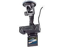 NavGear Cockpit-Recorder mit 2 Kameras und TFT-Display "MDV-1280.Twin"; Vehicle blackboxen Vehicle blackboxen Vehicle blackboxen 
