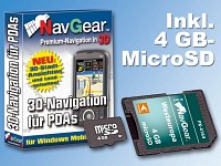 NavGear Navisoftware für Simvalley XP-45/65 West-Europa, 4GB microSD