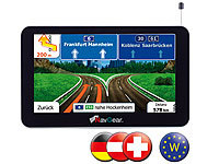 NavGear 6,2"-Navigationssystem StreetMate GTX-62-DVB-T Westeuropa(refurbished); DVB-T-Empfänger Navis 