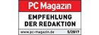 PC Magazin: HD-Rückspiegel-Dashcam mit G-Sensor & 10,9-cm-Display (4,3"), microSD