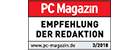 PC Magazin: HD-Rückspiegel-Dashcam mit Rückfahrkamera und 10,9-cm-Display (4,3")