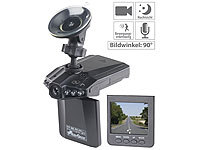 NavGear Auto-DVR-Kamera MDV-2250.IR mit TFT & Bewegungserkennung; Dashcams mit G-Sensor (HD) 