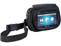 NavGear Magnetische Navi-Tanktasche "NT-910 GPS" fürs Motorrad; Navi-Fixierungen 