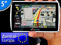 NavGear Multimedia Navisystem StreetMate GT-50T-3D mit Zentraleuropa; 5"-GPS-Navigationsgeräte, NavigationsgeräteGeräte zur NavigationNavigationsgeräte 5 ZollNavigations-SystemeNavigationssysteme mit Kartenmaterial5"-NavisTragbare 5"-NavisNavis mit berührungsempfindlichen Bildschirmen zur Bedienung mit FingernRoutenplaner-Navigationssysteme mit Farbdisplays Sat Navigatoren Kartenansichten Screens Maps 