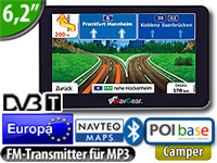 NavGear 6"-Navigationssystem GTX-62-DVB-T Camper-Edition Europa