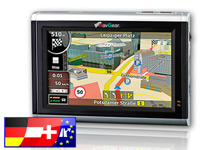 NavGear Multimedia-Navisystem StreetMate GT-43T-3D + D-A-CH+ HSE