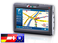 NavGear 4,3"-Navigationssystem StreetMate GP-43.4 Westeuropa + 2GB SD