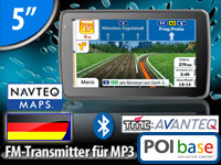 NavGear 5"-Navi-System StreetMate RS-50-3D Deutschland (refurbished); 5"-GPS-Navigationsgeräte, NavigationsgeräteGeräte zur NavigationNavigationsgeräte 5 ZollNavigations-SystemeNavigationssysteme mit Kartenmaterial5"-NavisTragbare 5"-NavisNavis mit berührungsempfindlichen Bildschirmen zur Bedienung mit FingernRoutenplaner-Navigationssysteme mit Farbdisplays Sat Navigatoren Kartenansichten Screens Maps 