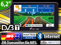 NavGear 6" Navigationssystem StreetMate RSX-60-DVBT Europa