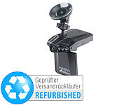 NavGear Auto-DVR-Kamera mit TFT & Bewegungserkennung (Versandrückläufer); Dashcams mit G-Sensor (HD) 