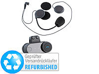 NavGear Universal-Headset mit Bluetooth für Motorradhelme (Versandrückläufer); Motorrad-Helmlautsprecher, Motorrad-FreisprecheinrichtungenMotorrad-FreisprechanlagenHelm-LautsprecherHelmkopfhörerHelm-FreisprecheinrichtungenHelmlautsprecher BluetoothFreisprech-HeadsetsSicherheit drahtlose Headphones MP3s kabellose Radios Hände Hands GPS Kopfhoerer SprechanlagenBluetooth-FreisprecheinrichtungenFreisprechanlagen BluetoothAnlagen portable handsfree Telefonanrufe Audio Mics Speakers Anrufe Helmsprechanlagen Fahrradhelme 
