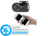 NavGear Mini-HD-Dashcam MDV-1600.av mit G-Sensor (Versandrückläufer); Dashcams mit G-Sensor (HD) 