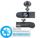 NavGear Full-HD-Dashcam mit 2 Kameras, Versandrückläufer; Dashcams mit G-Sensor (HD) 