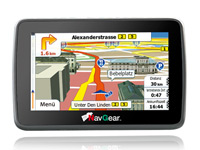 NavGear Multimedia-Navisystem GT-505-3D + Westeuropa (refurbished); 5"-GPS-Navigationsgeräte, NavigationsgeräteGeräte zur NavigationNavigationsgeräte 5 ZollNavigations-SystemeNavigationssysteme mit Kartenmaterial5"-NavisTragbare 5"-NavisNavis mit berührungsempfindlichen Bildschirmen zur Bedienung mit FingernRoutenplaner-Navigationssysteme mit Farbdisplays Sat Navigatoren Kartenansichten Screens Maps 